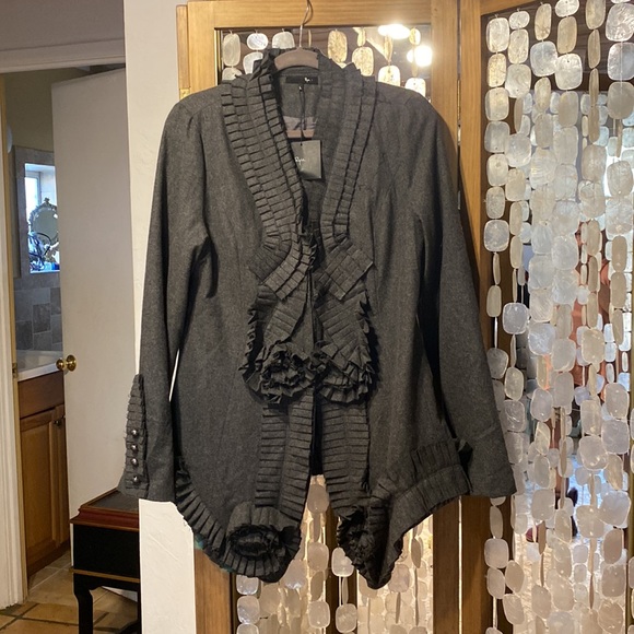 RYU JACKET Size L Wool & Polyester. NWT - Picture 15 of 15